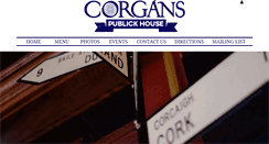 Desktop Screenshot of corganspublickhouse.com